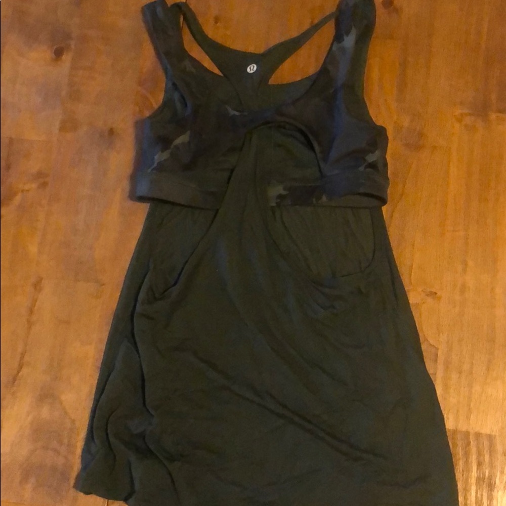 Lululemon camo tank top
